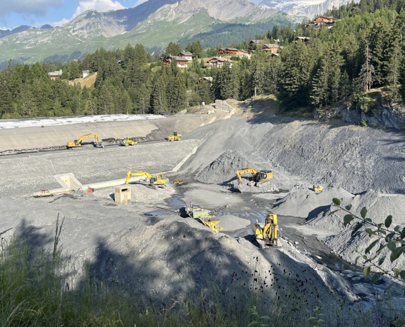 Bordure nord et digue est. 28.07.2024