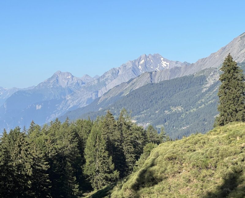 Le Grand Chavalard (2899m.) et le Haut de Cry (2969m.)