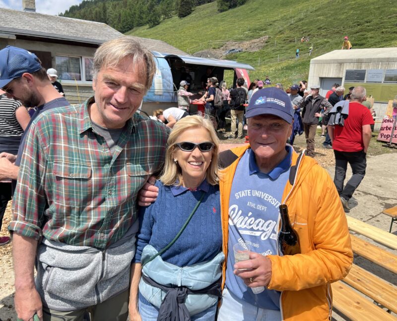 Jean-Philippe Rochat, Camilla Rochat et Marius Robyr
