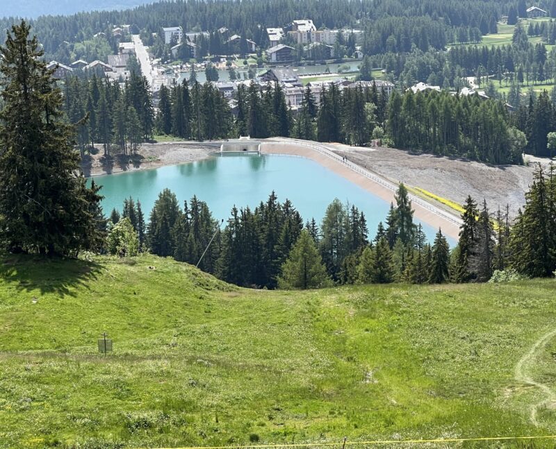 Le Lac de Chermignon vu de Corbyre. 08.06.2025
