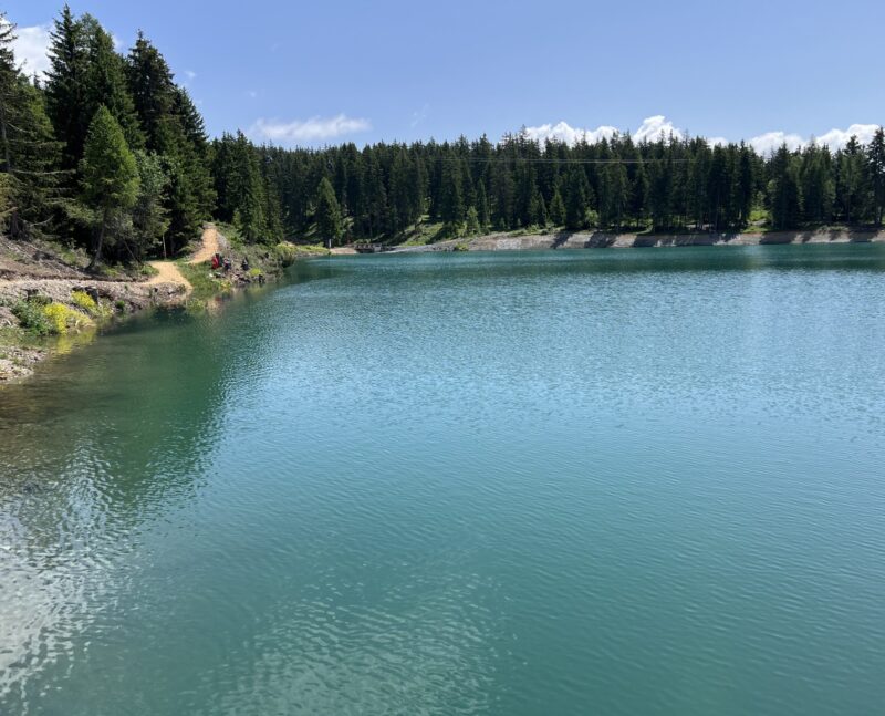 La rive nord réaménagée. 16.06.2025