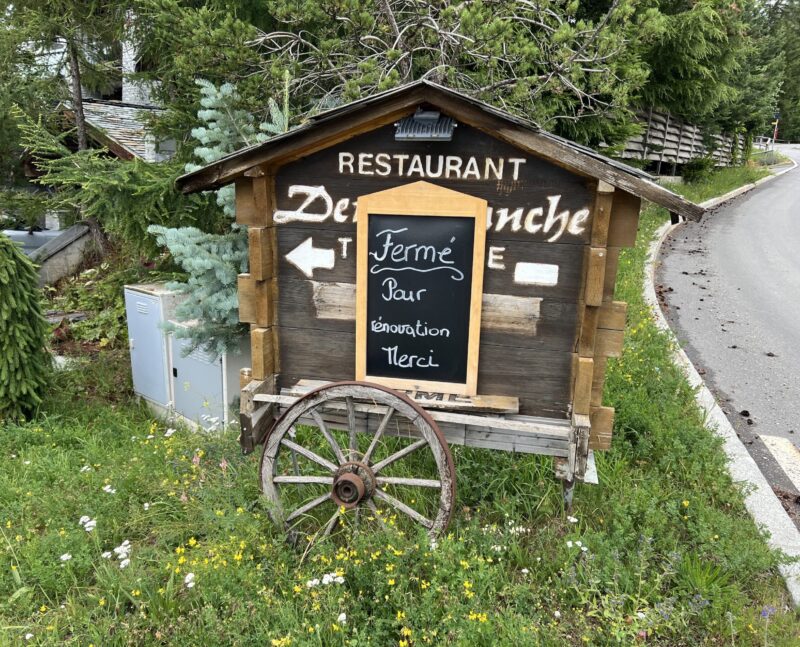 Restaurant de la Dent Blanche - été 2025