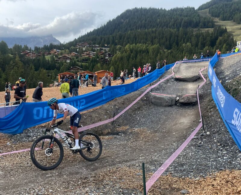 Championnat du Monde de VTT. Descente depuis le Lac de Chermignon. 12.09.2025