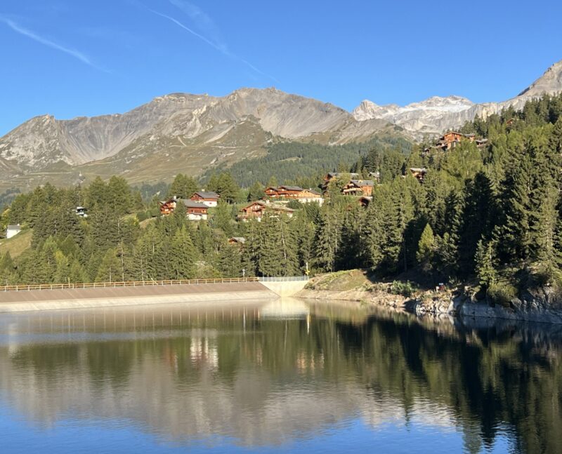 Lac de Chermignon vu de l'est. 19.09.2025