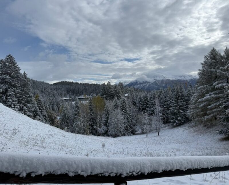 Vue vers l'est. 24.10.2025