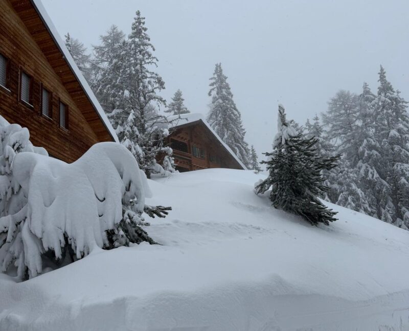 Chalets à Plans-Mayens. 17. 02. 2026