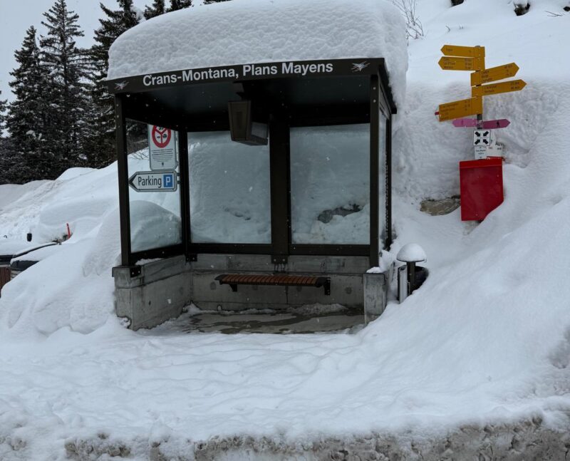 Arrêt d'autobus. 19. 02. 2026