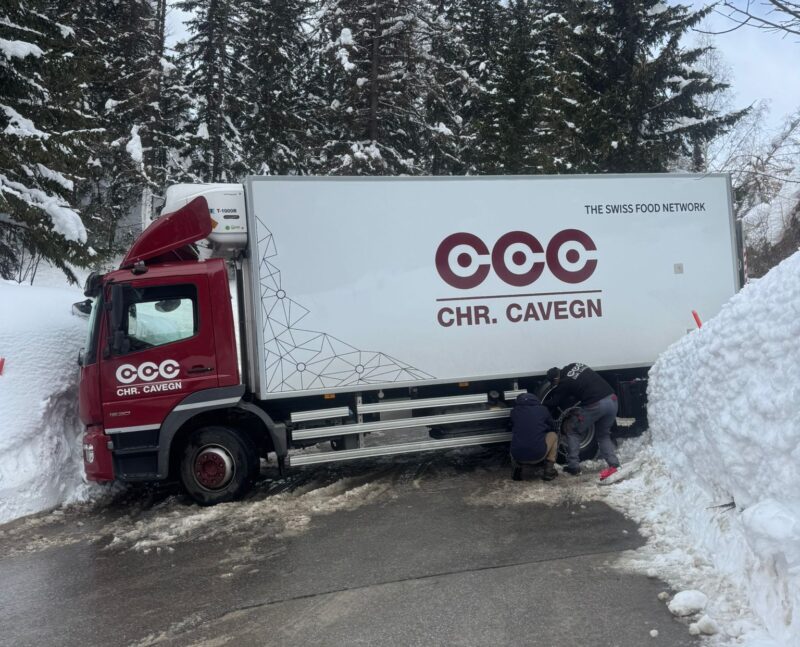 Camion bloqué sur le Chemin de la Digue. 20. 09. 2026