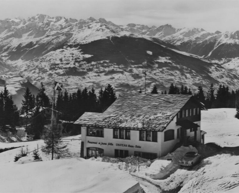 Le pensionnat de jeunes filles Château Beau Cèdre, ancien café du Bisse, de 1959 à 1984