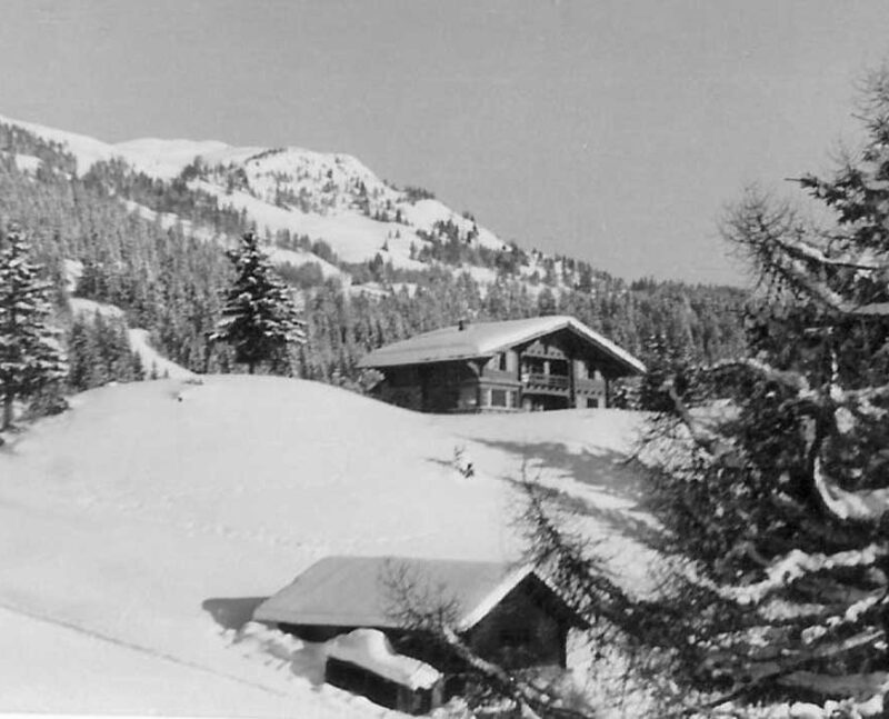 Chalet Werner Syz. Hiver 1955