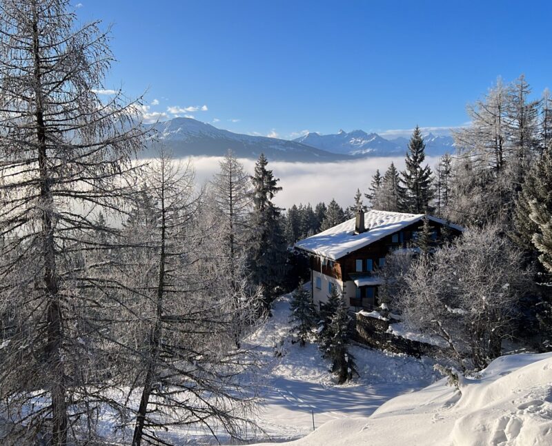 Le chalet Le Vieux Bisse, construit en 1960