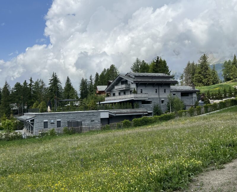 Chalet Mayalenka après transformation. Août 2022