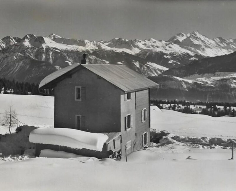 Café du Bisse et panorama vers 1940