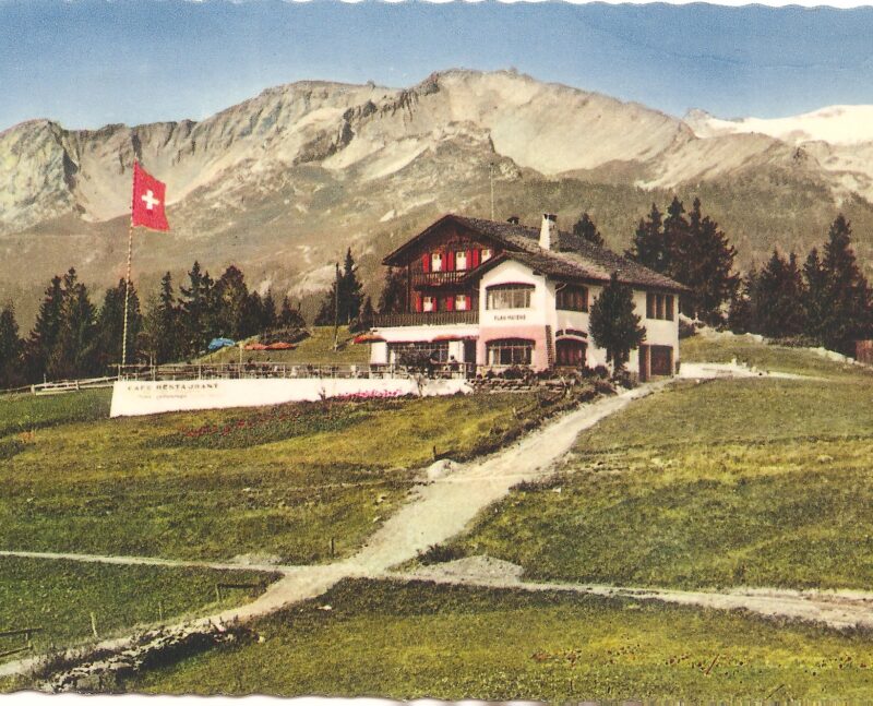 Café du Bisse vers 1960